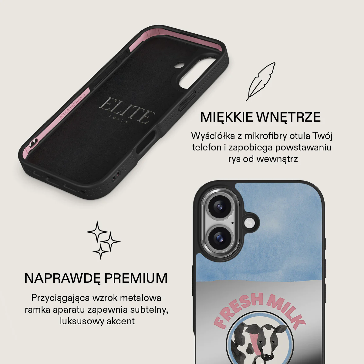Milkshake - iPhone 17 Etui - Image 40