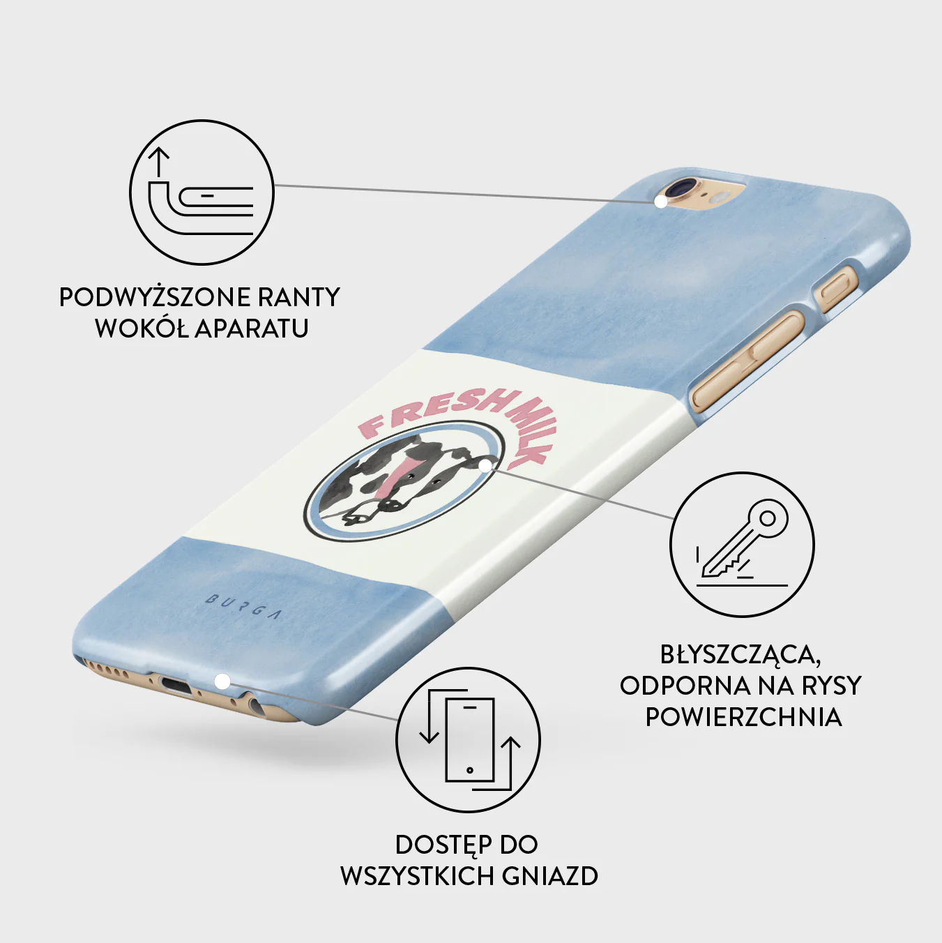 Milkshake - iPhone 6 / 6S Etui - Image 3
