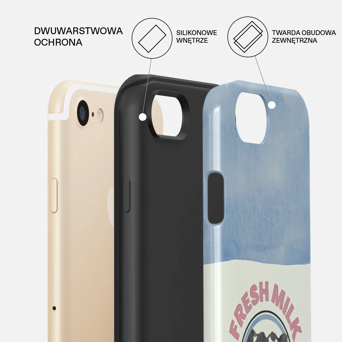 Milkshake - iPhone 7 / iPhone 8 Etui - Image 6