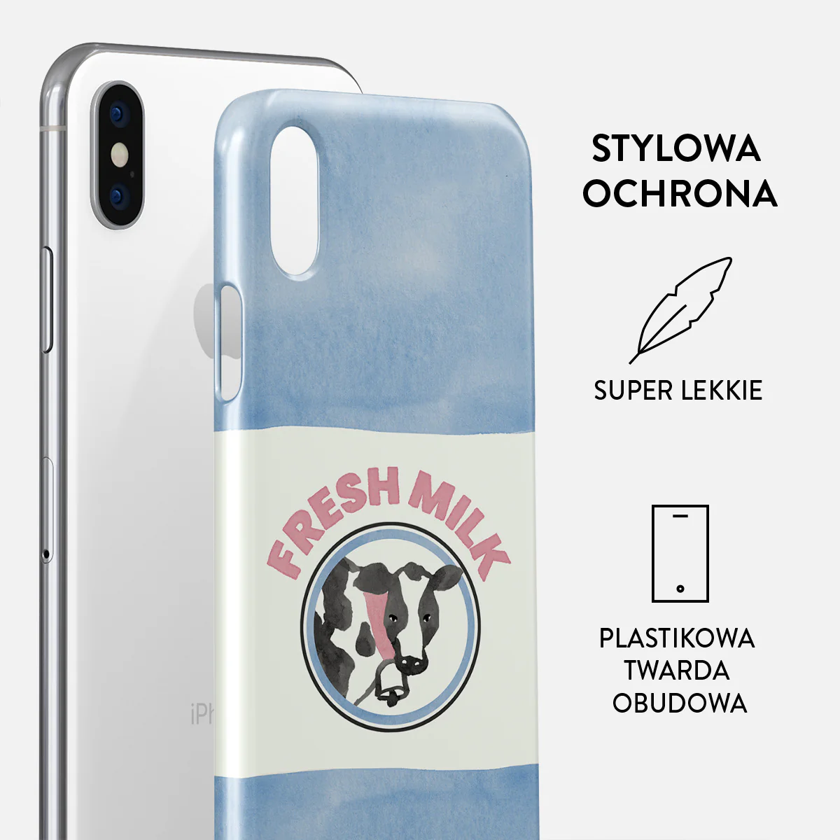 Milkshake - iPhone X / XS Etui - Image 2