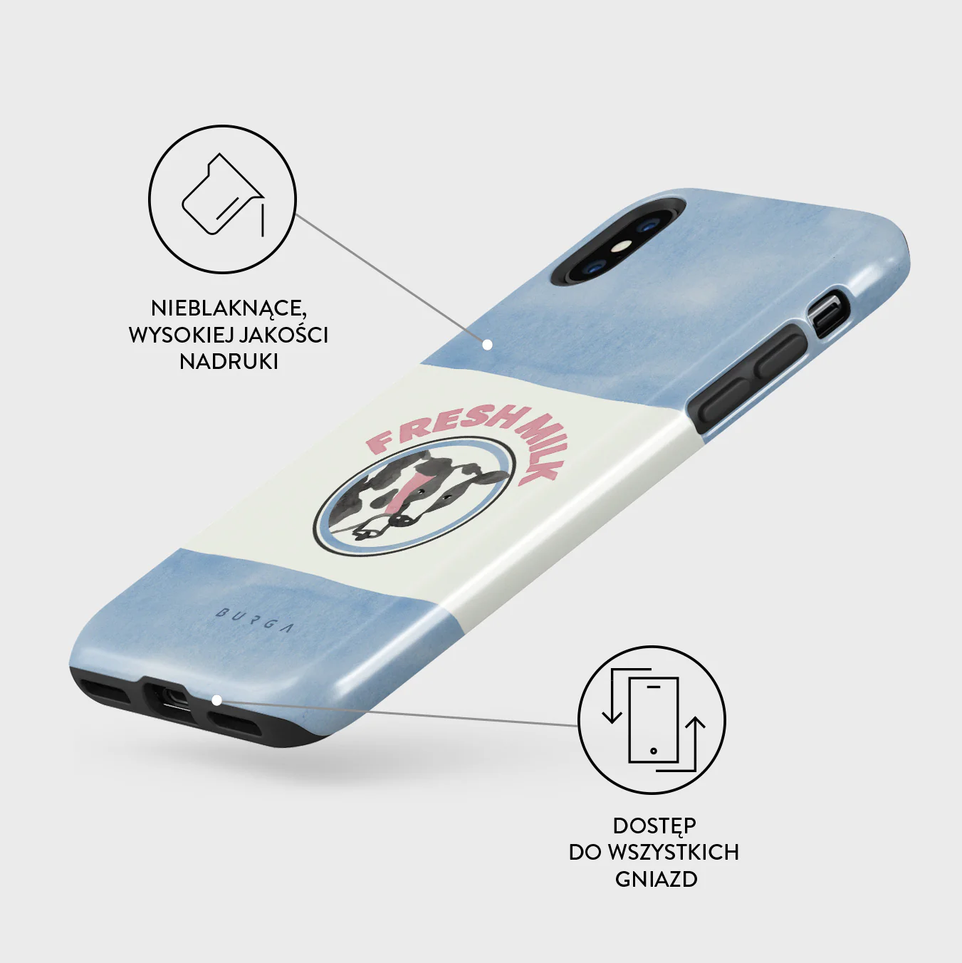 Milkshake - iPhone X / XS Etui - Image 7