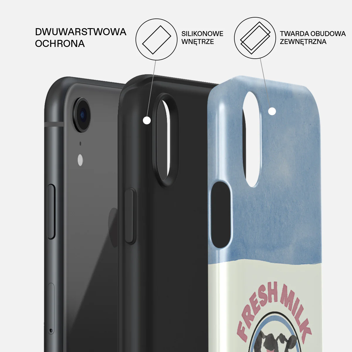 Milkshake - iPhone XR Etui - Image 6