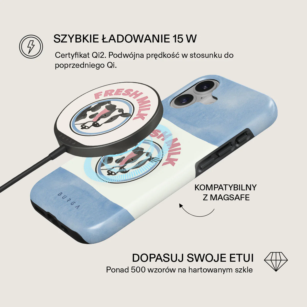Milkshake - Magnetyczna ładowarka bezprzewodowa - Image 5