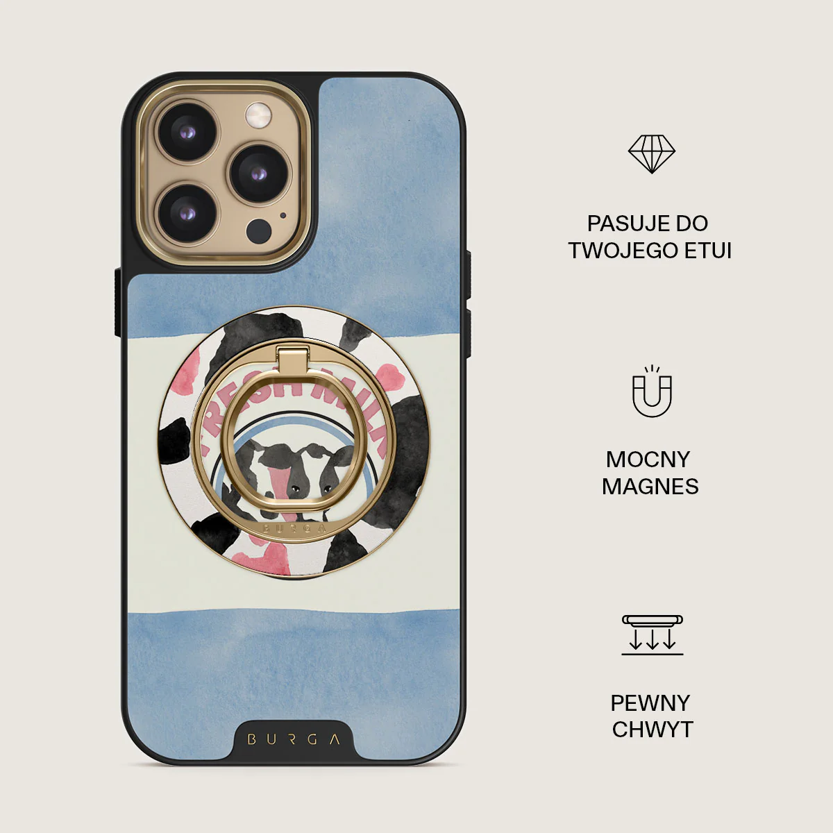 Milkshake - Magnetyczny Okrągły Uchwyt - Image 6