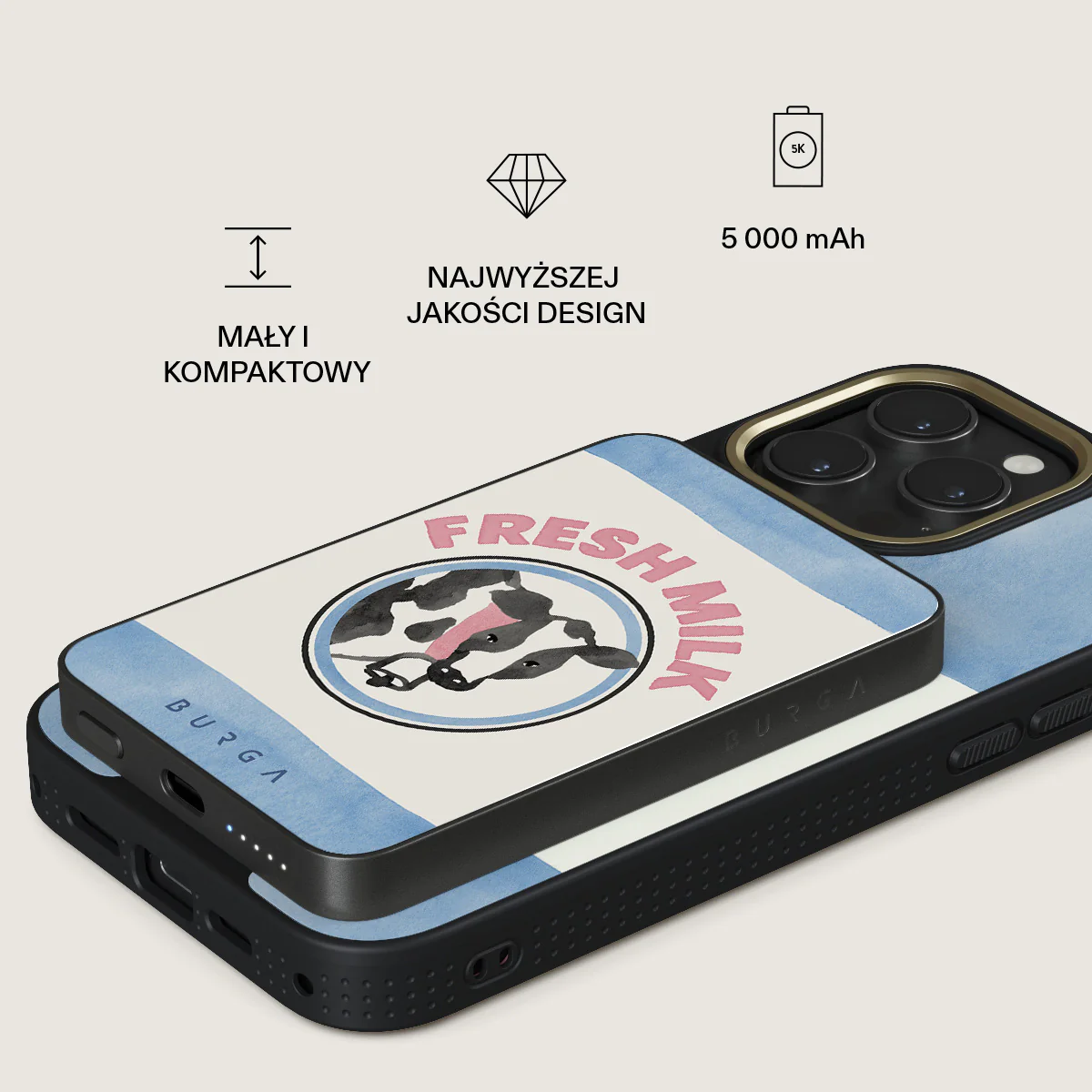 Milkshake - Magnetyczny power bank - Image 2