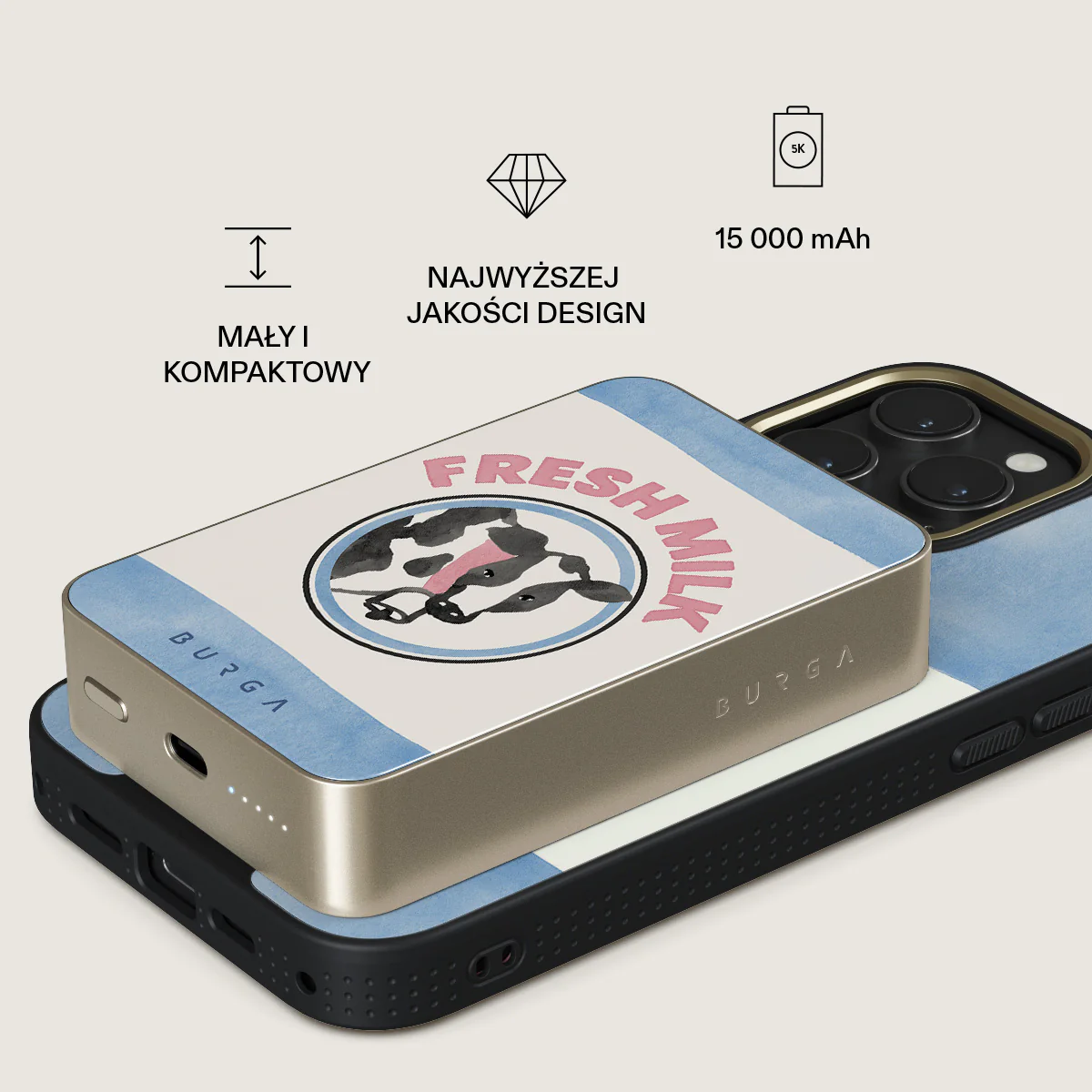 Milkshake - Magnetyczny power bank - Image 37