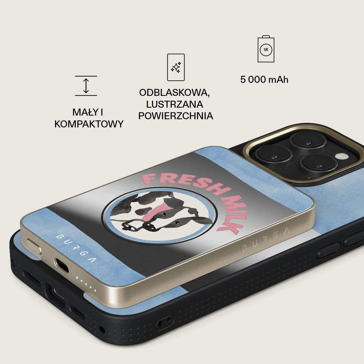 Milkshake - Magnetyczny power bank - Image 52