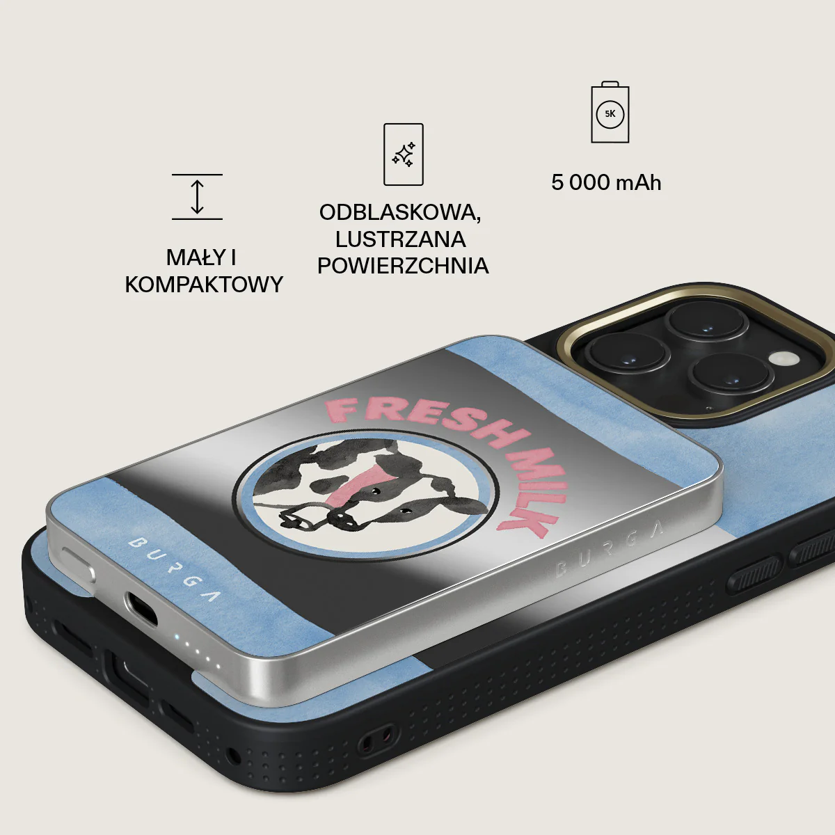 Milkshake - Magnetyczny power bank - Image 57