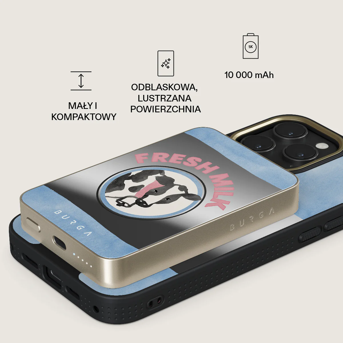 Milkshake - Magnetyczny power bank - Image 67