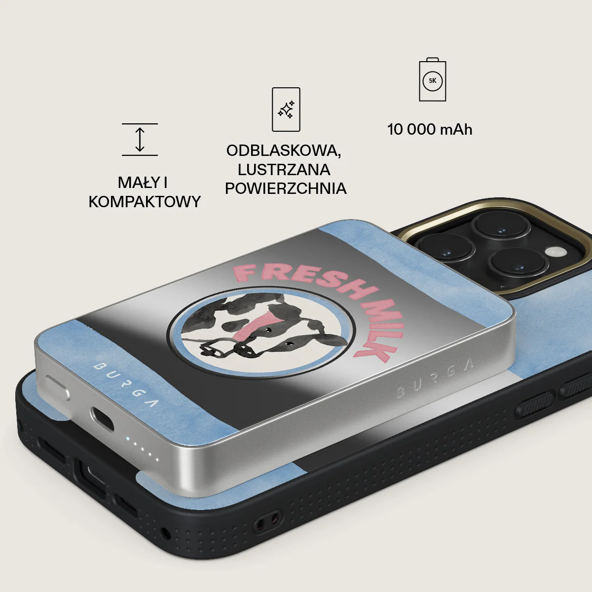 Milkshake - Magnetyczny power bank - Image 72