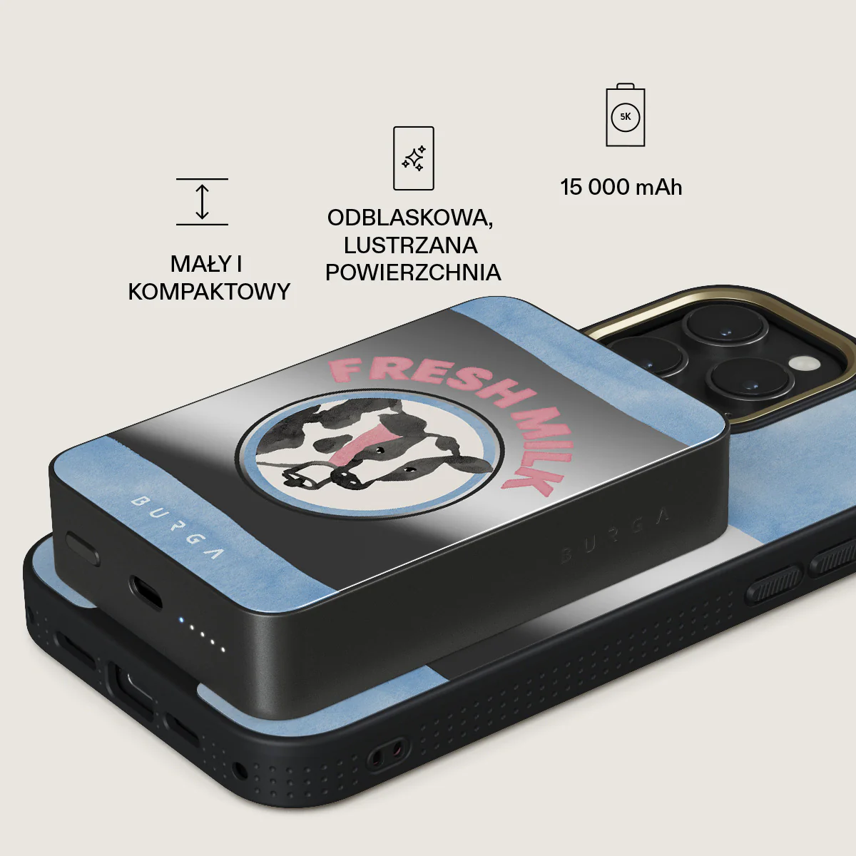 Milkshake - Magnetyczny power bank - Image 77