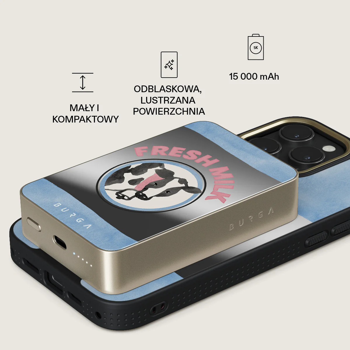 Milkshake - Magnetyczny power bank - Image 82