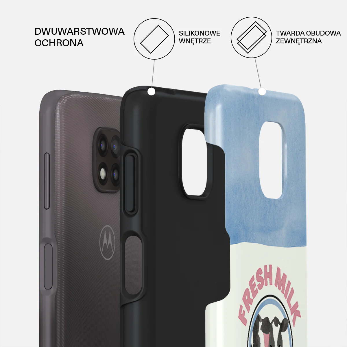 Milkshake - Motorola Moto G Power 2021 Etui - Image 2