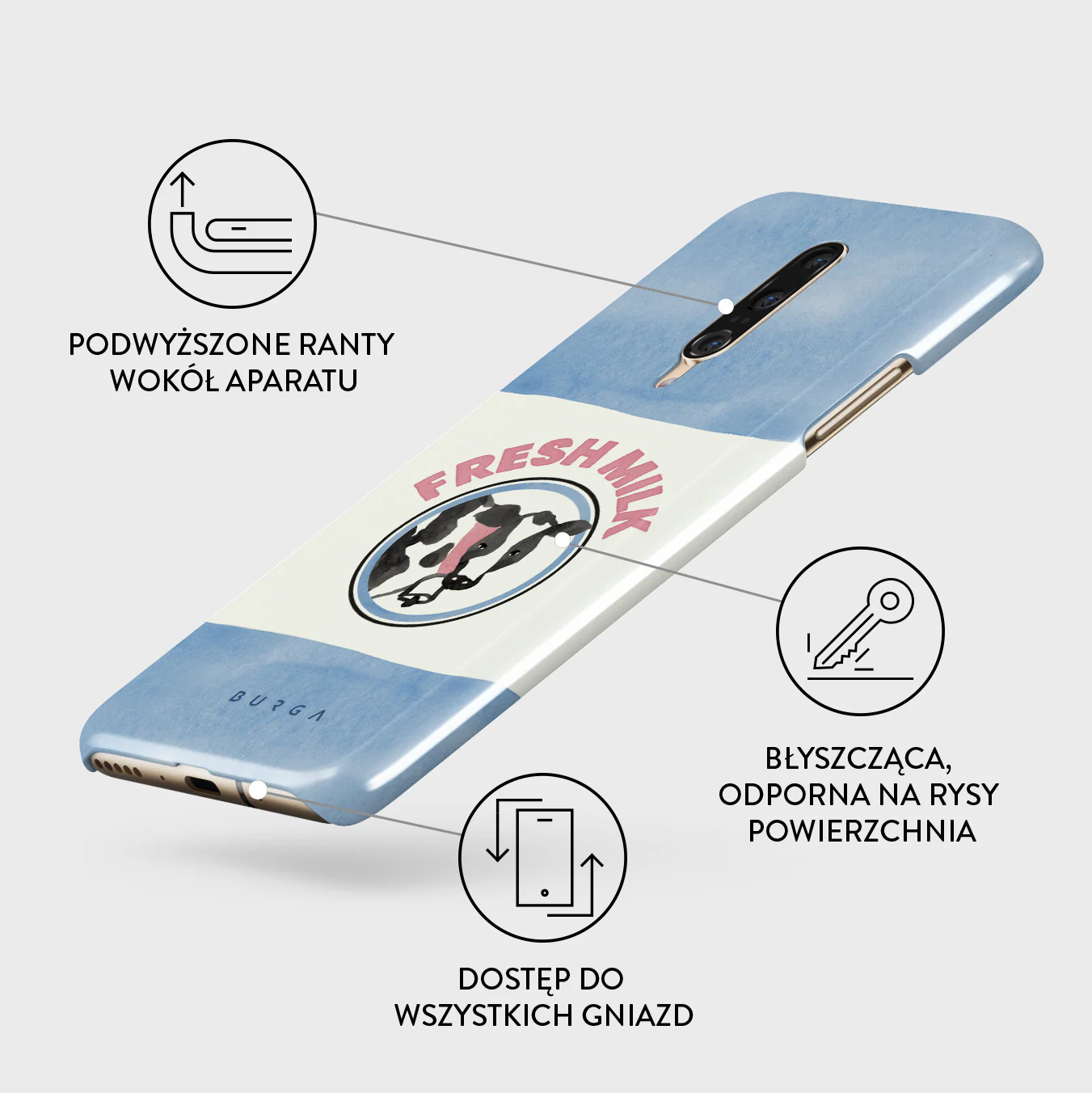 Milkshake - OnePlus 7 Pro / 7T Pro Etui - Image 3