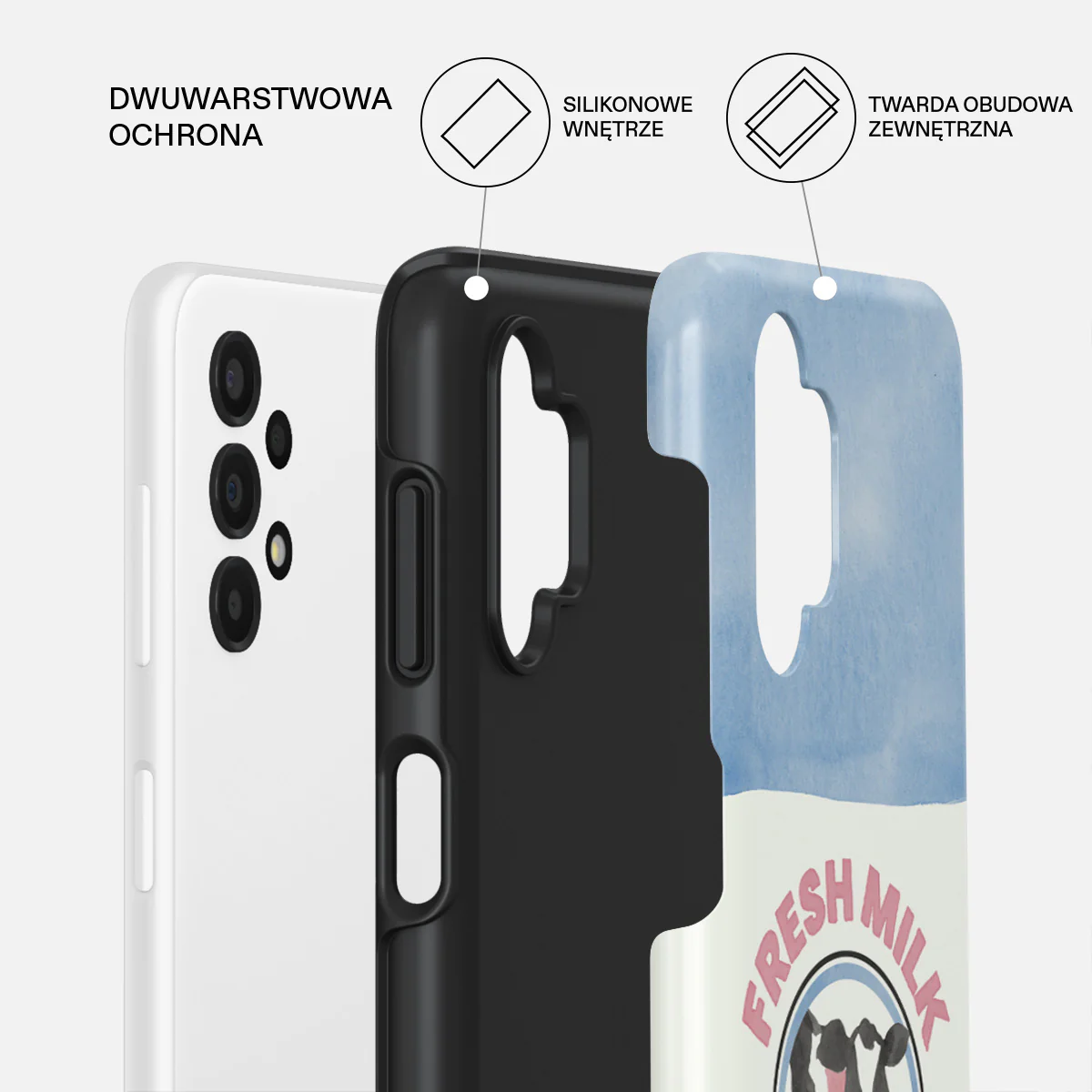 Milkshake - Samsung Galaxy A13 4G Etui - Image 2