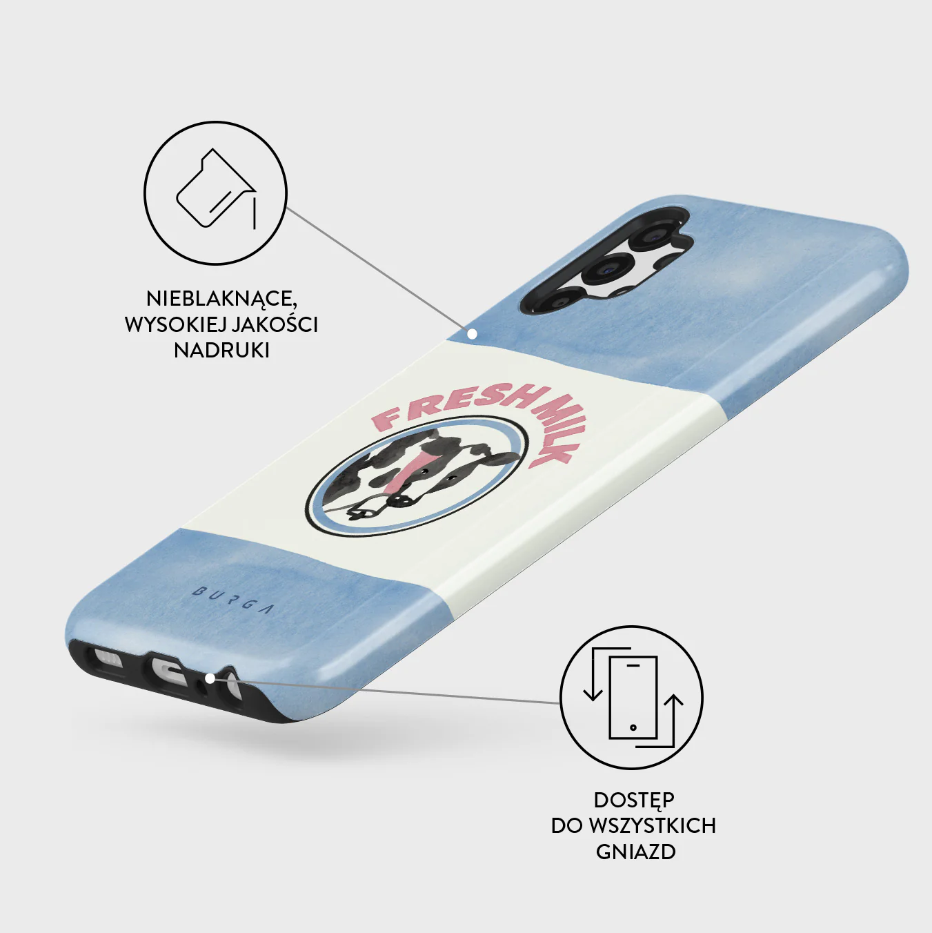 Milkshake - Samsung Galaxy A13 4G Etui - Image 3
