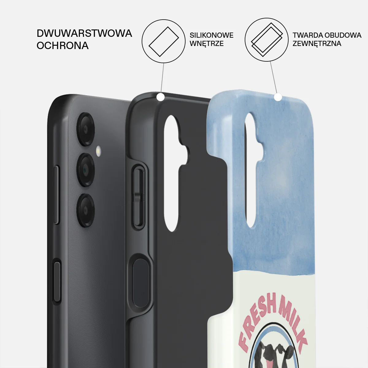 Milkshake - Samsung Galaxy A14 5G Etui - Image 2