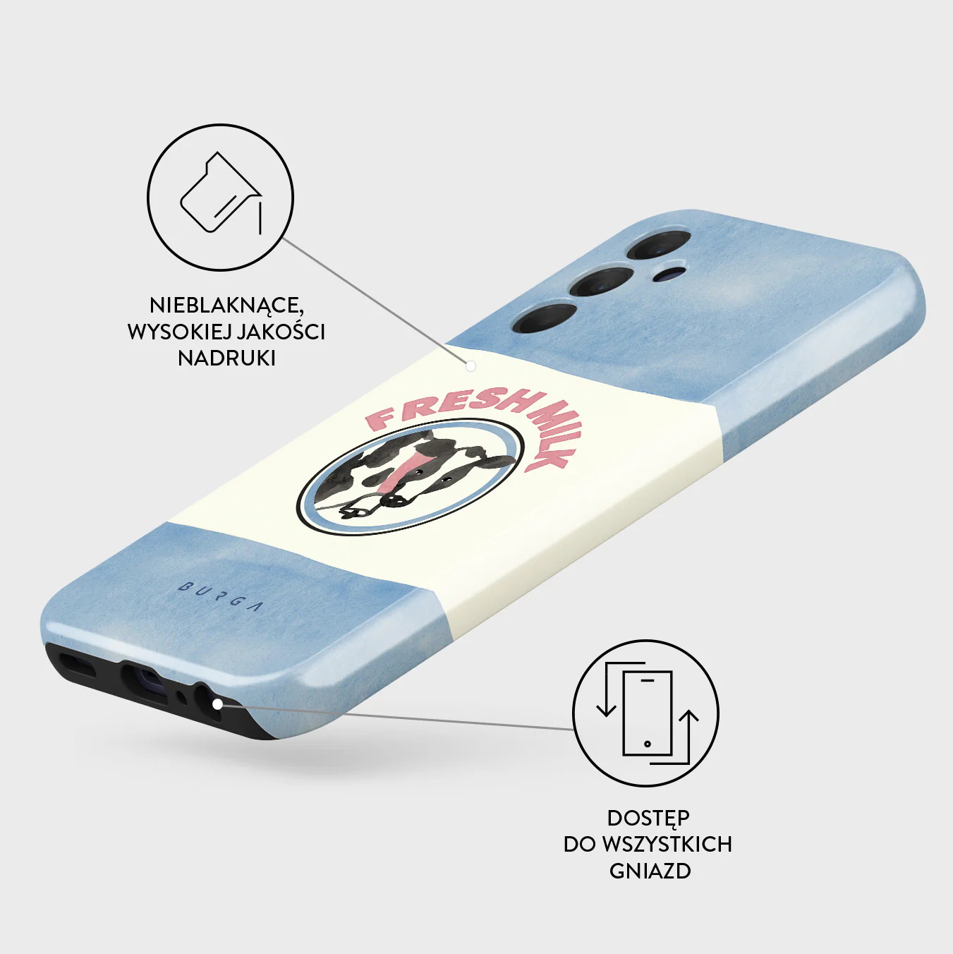 Milkshake - Samsung Galaxy A15 4G / 5G Etui - Image 3
