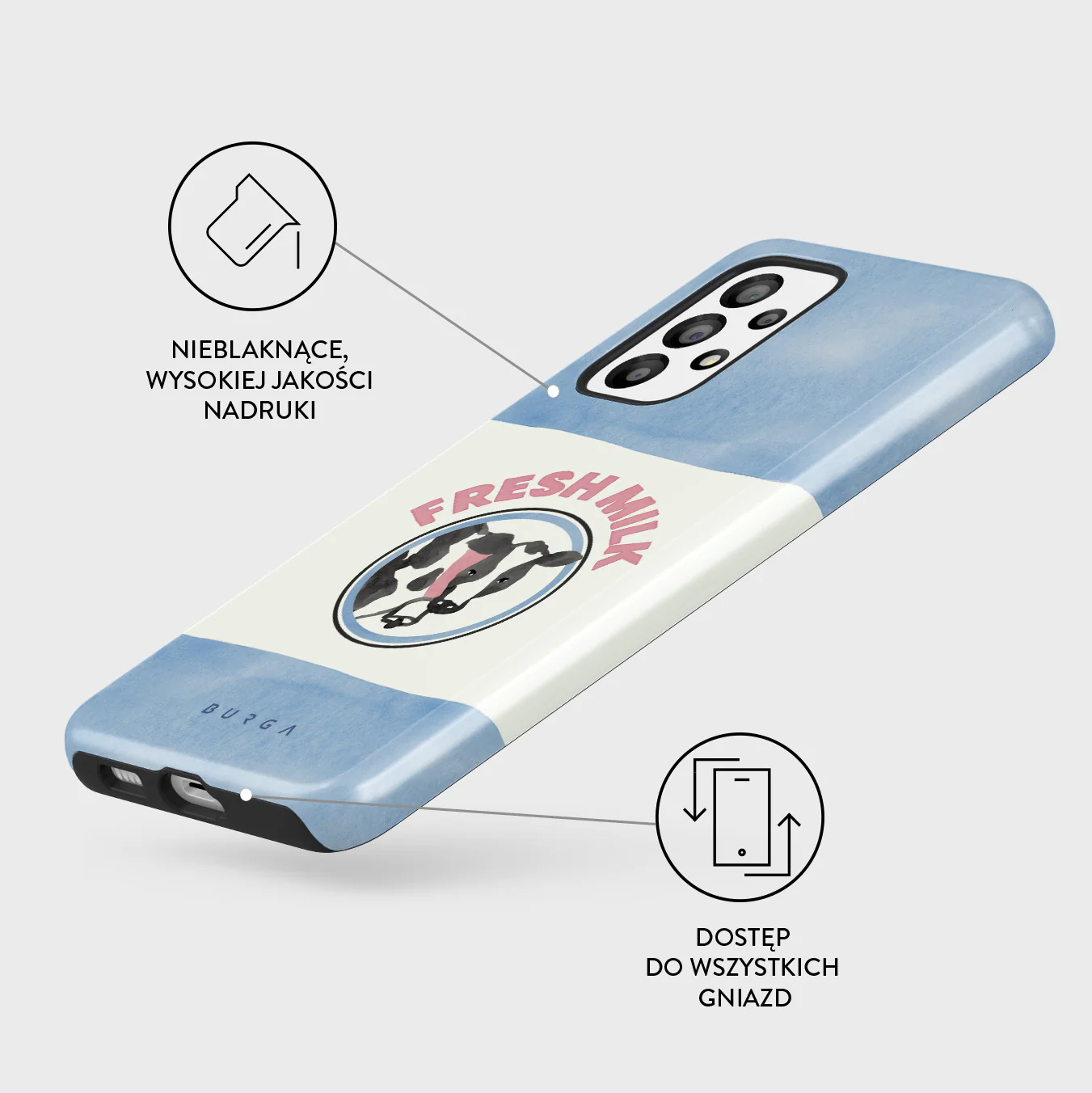 Milkshake - Samsung Galaxy A23 4G / 5G Etui - Image 3