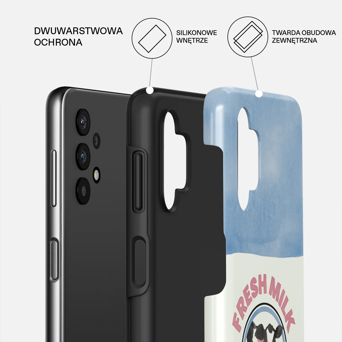 Milkshake - Samsung Galaxy A32 5G Etui - Image 2