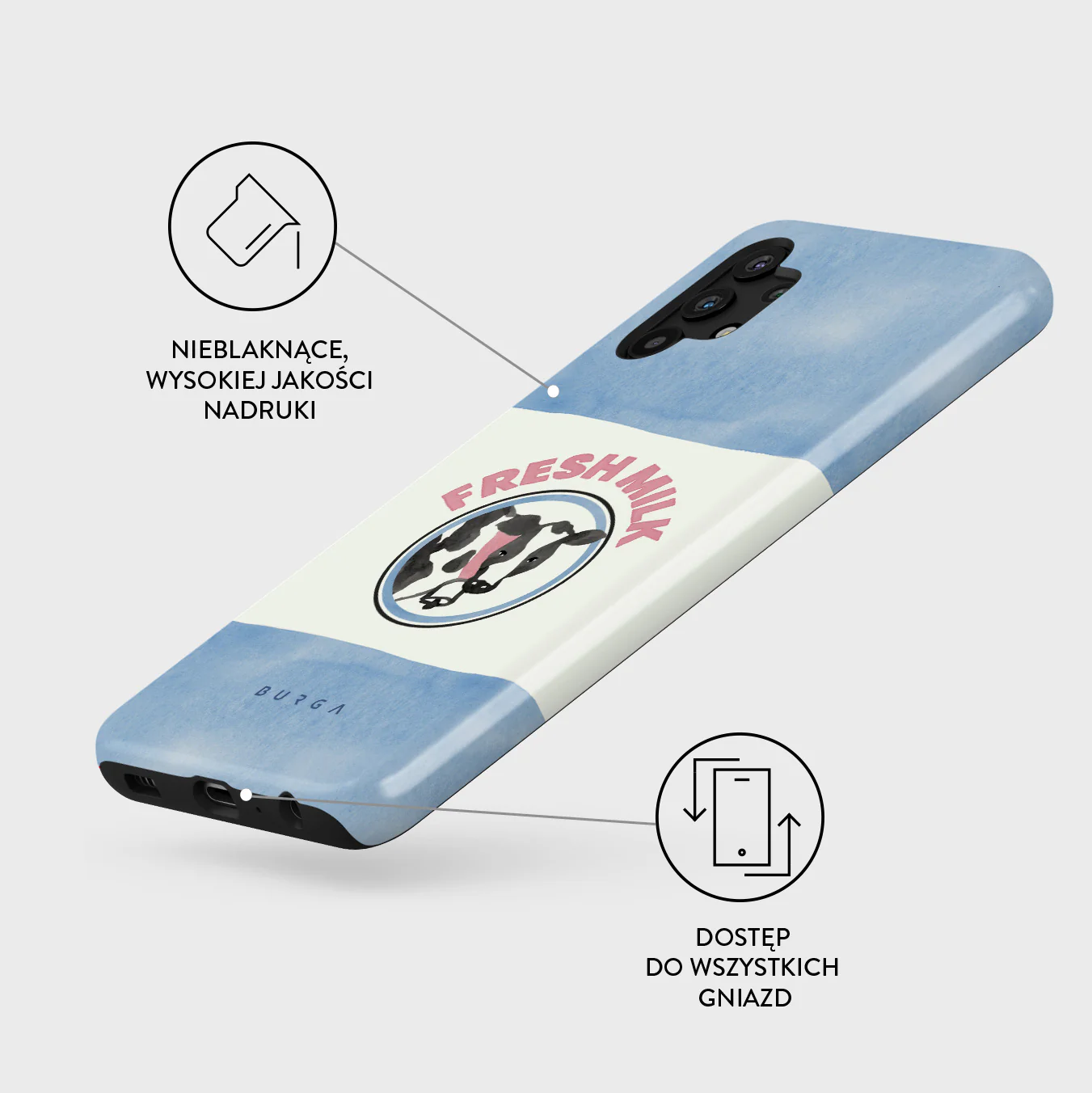 Milkshake - Samsung Galaxy A32 5G Etui - Image 3