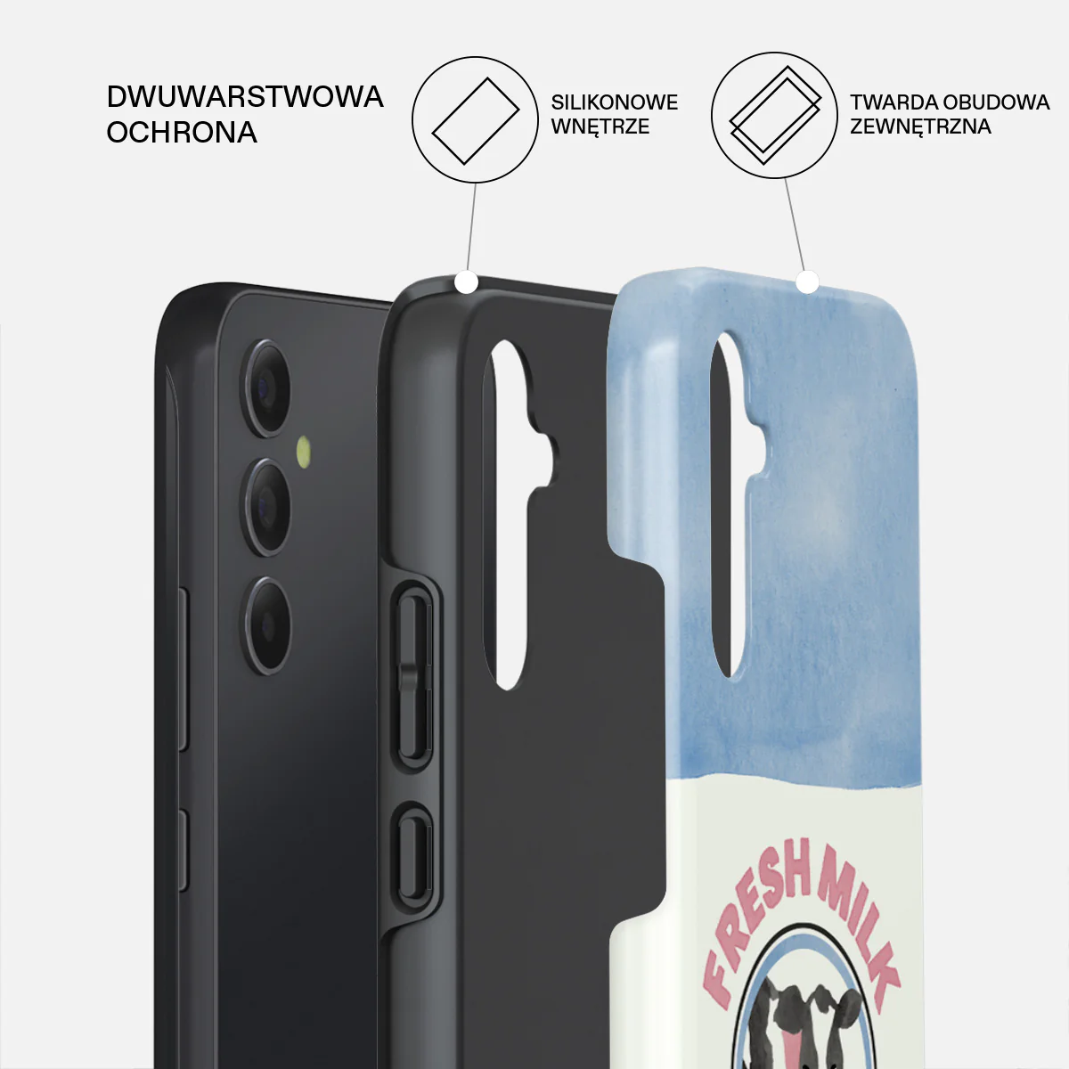 Milkshake - Samsung Galaxy A34 Etui - Image 2