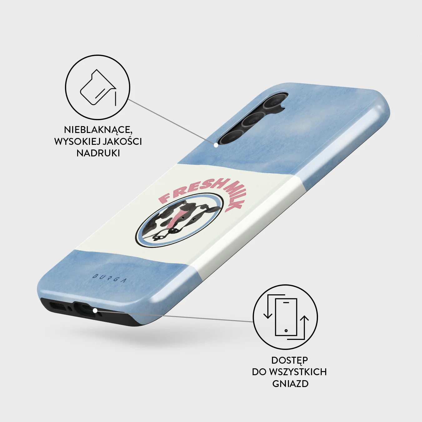 Milkshake - Samsung Galaxy A34 Etui - Image 3