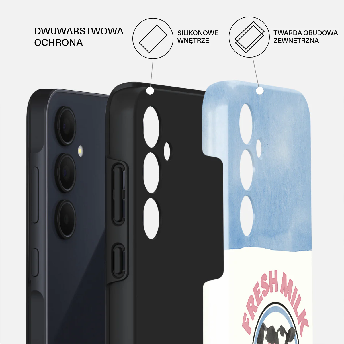 Milkshake - Samsung Galaxy A35 Etui - Image 2