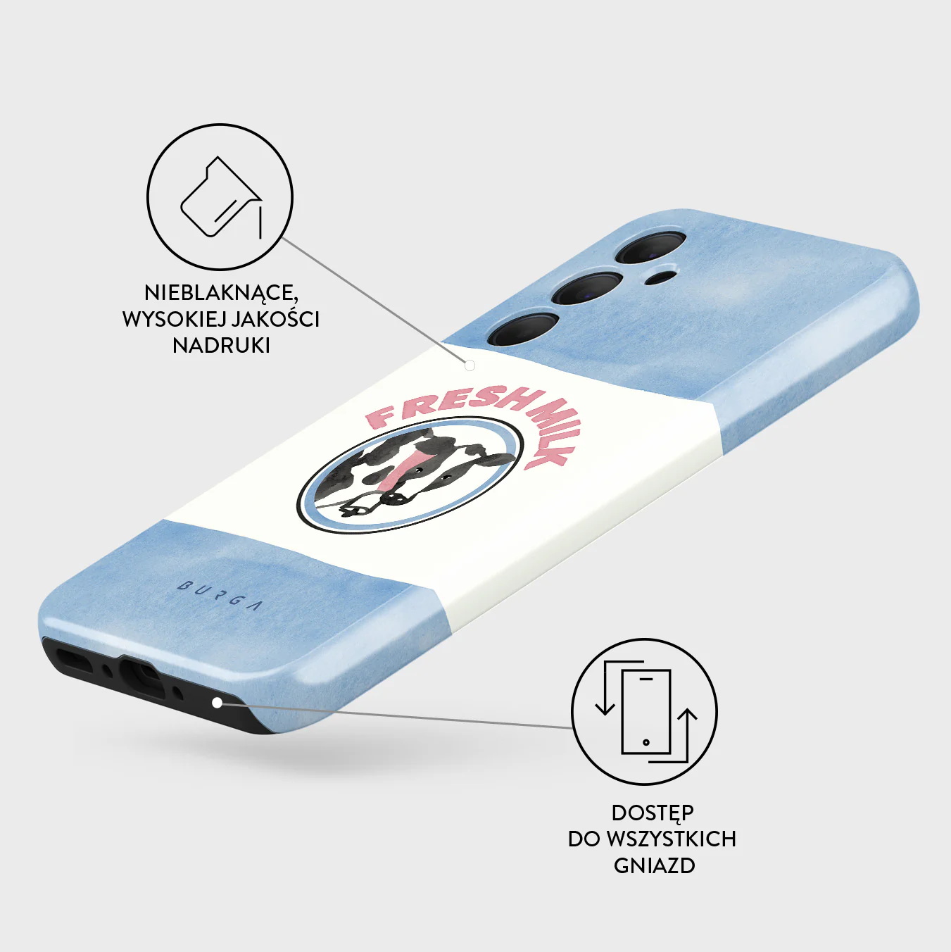 Milkshake - Samsung Galaxy A35 Etui - Image 3