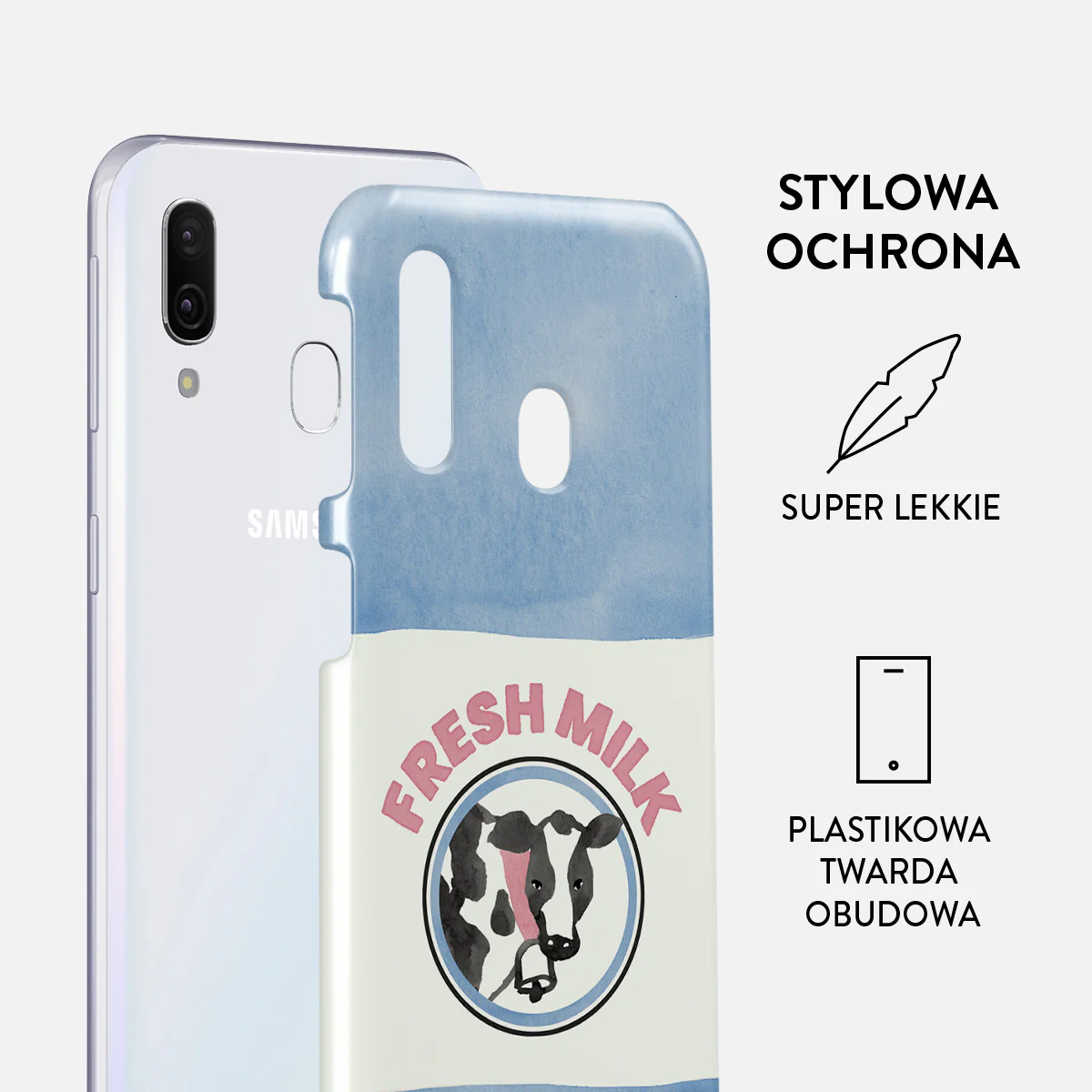 Milkshake - Samsung Galaxy A40 Etui - Image 2