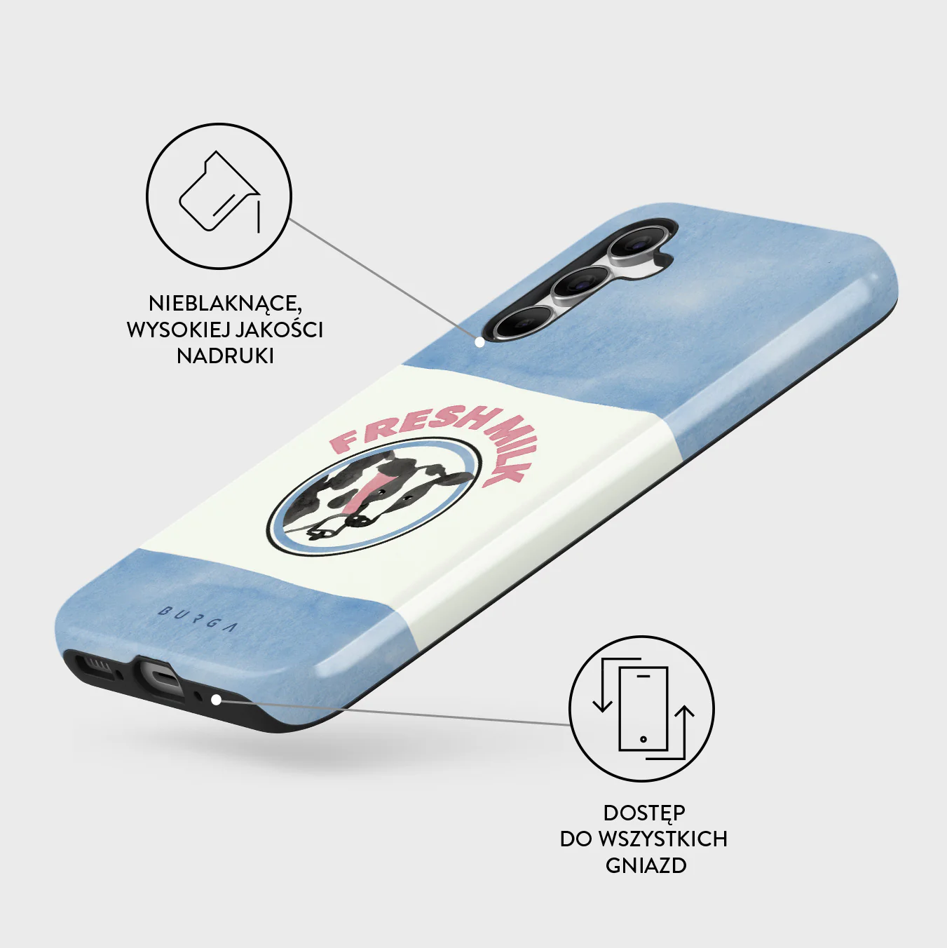 Milkshake - Samsung Galaxy A55 Etui - Image 3