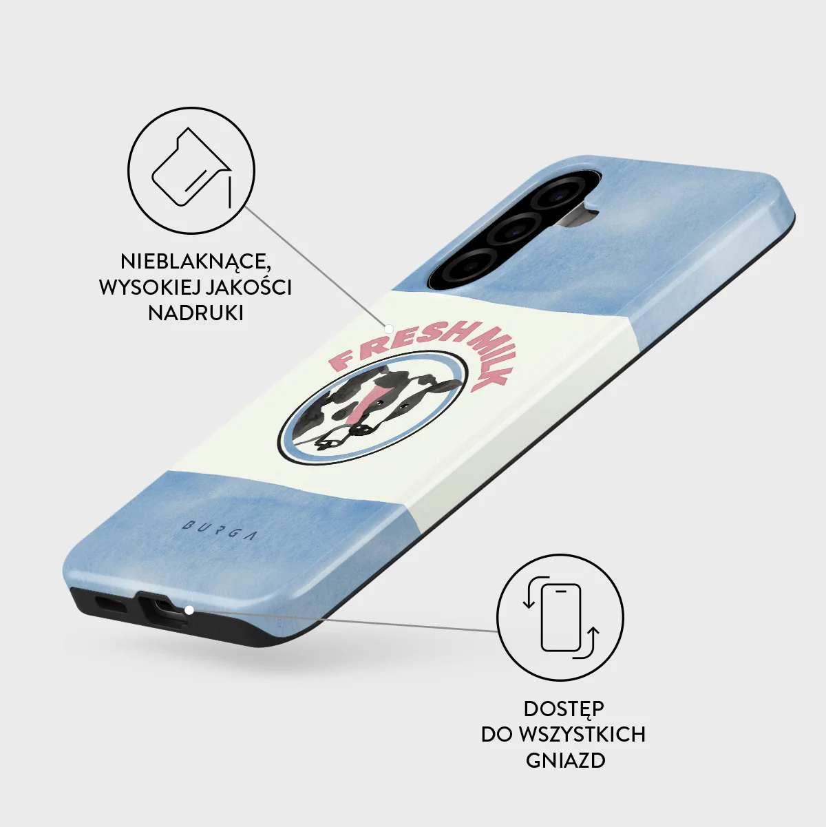 Milkshake - Samsung Galaxy A57 5G Etui - Image 3