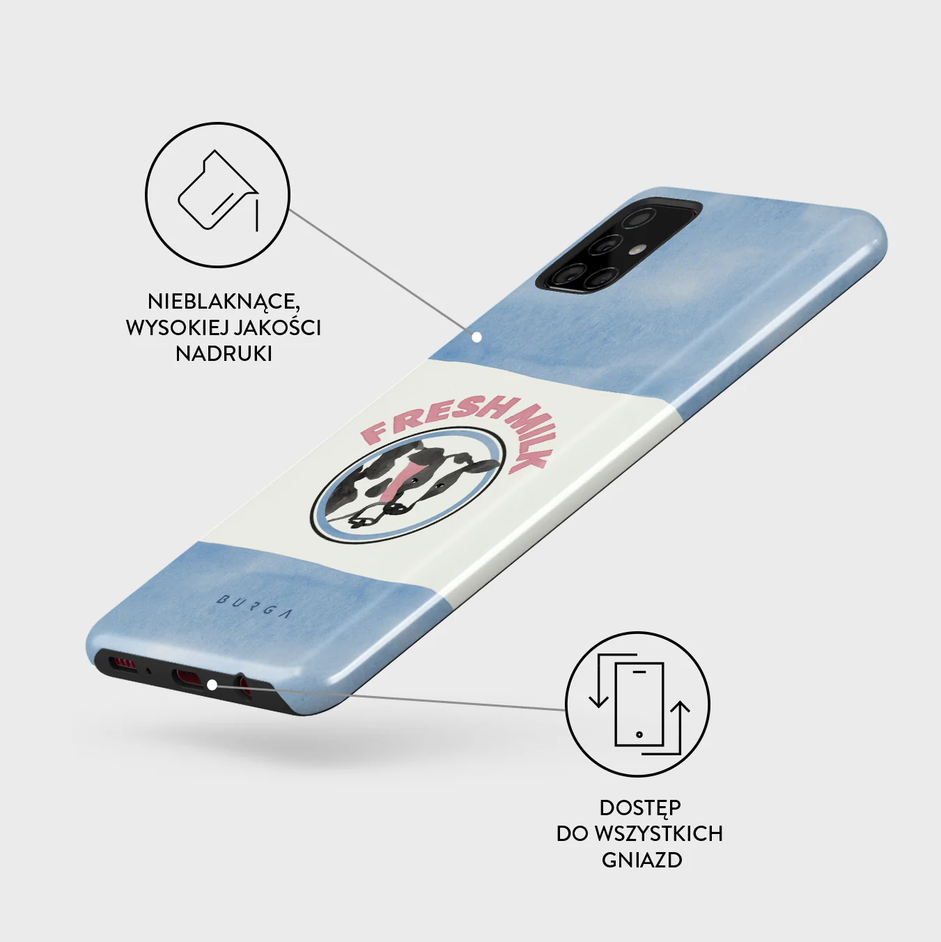 Milkshake - Samsung Galaxy A71 4G Etui - Image 3