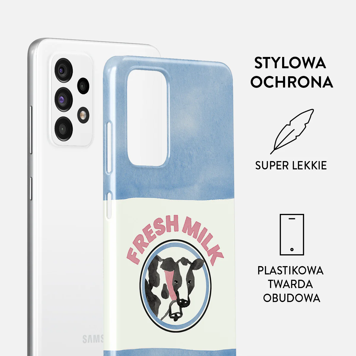 Milkshake - Samsung Galaxy A72 4G / 5G Etui - Image 2