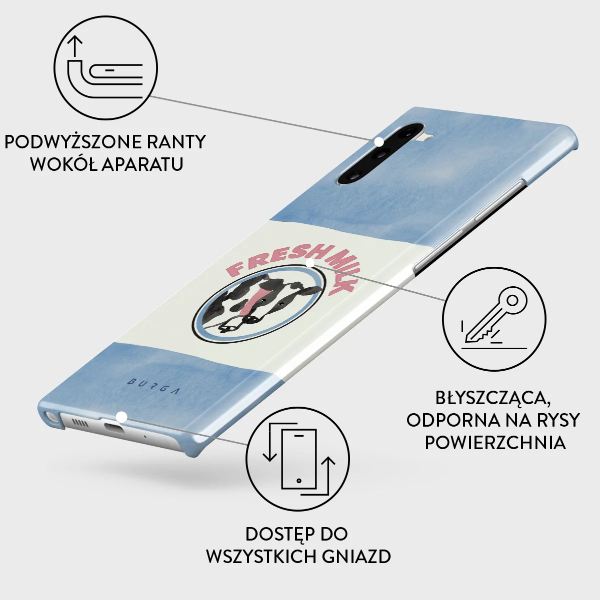 Milkshake - Samsung Galaxy Note 10 Etui - Image 3