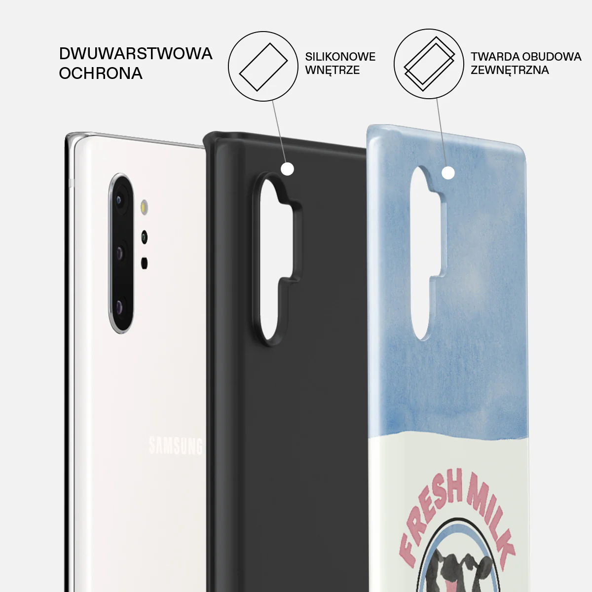Milkshake - Samsung Galaxy Note 10 Plus Etui - Image 6