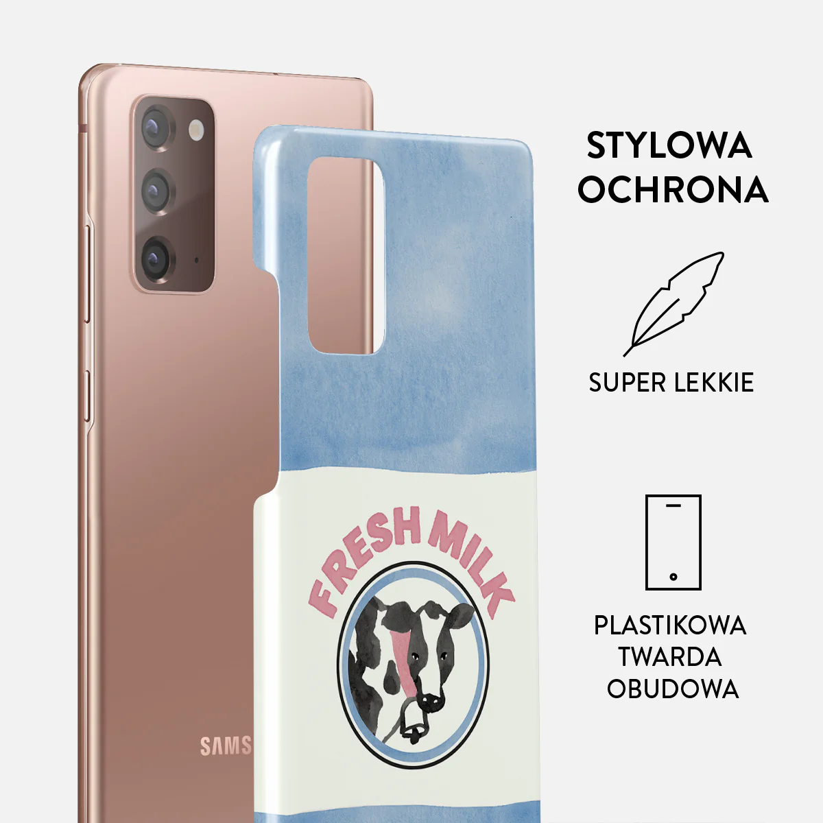 Milkshake - Samsung Galaxy Note 20 4G / 5G Etui - Image 2