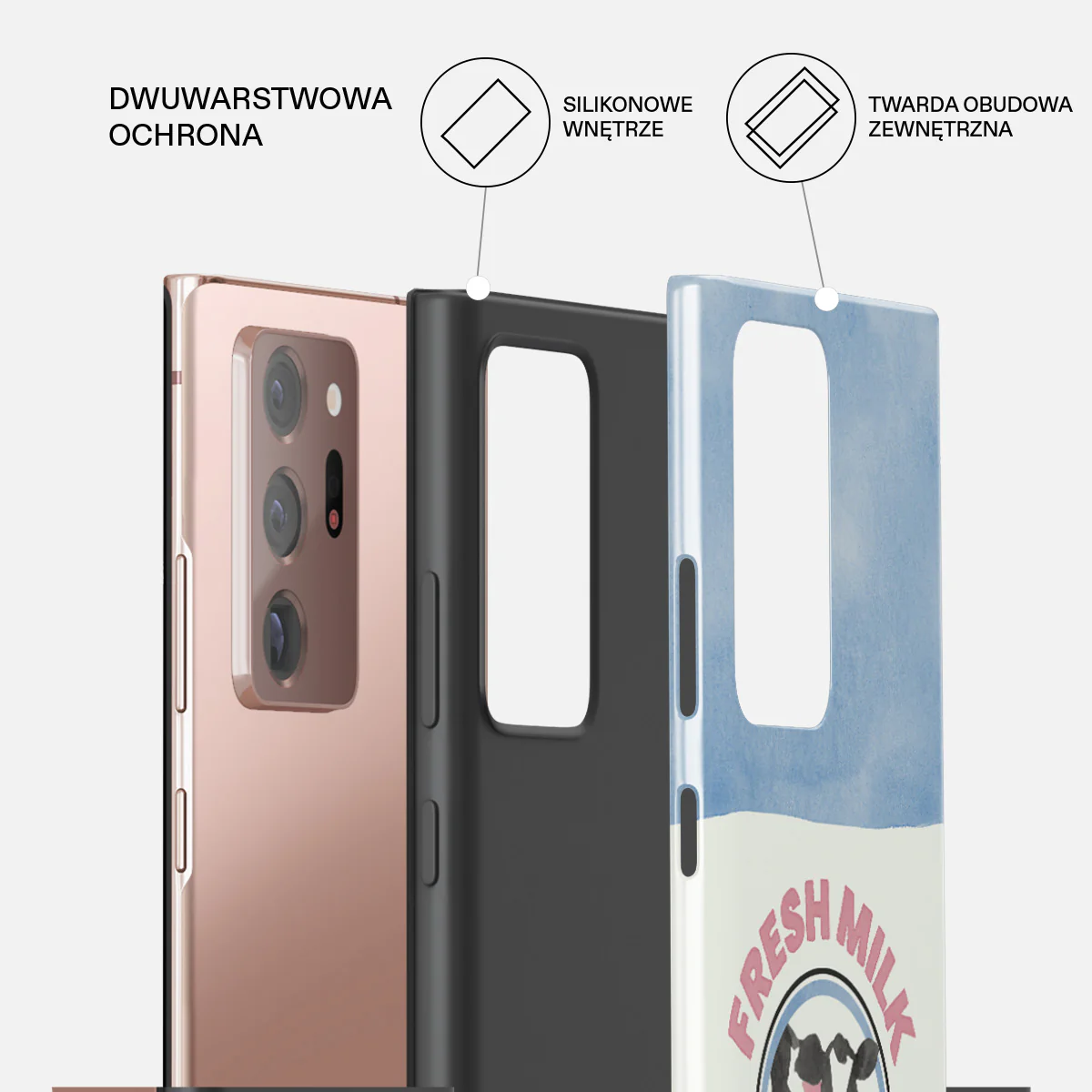 Milkshake - Samsung Galaxy Note 20 Ultra 4G / 5G Etui - Image 6