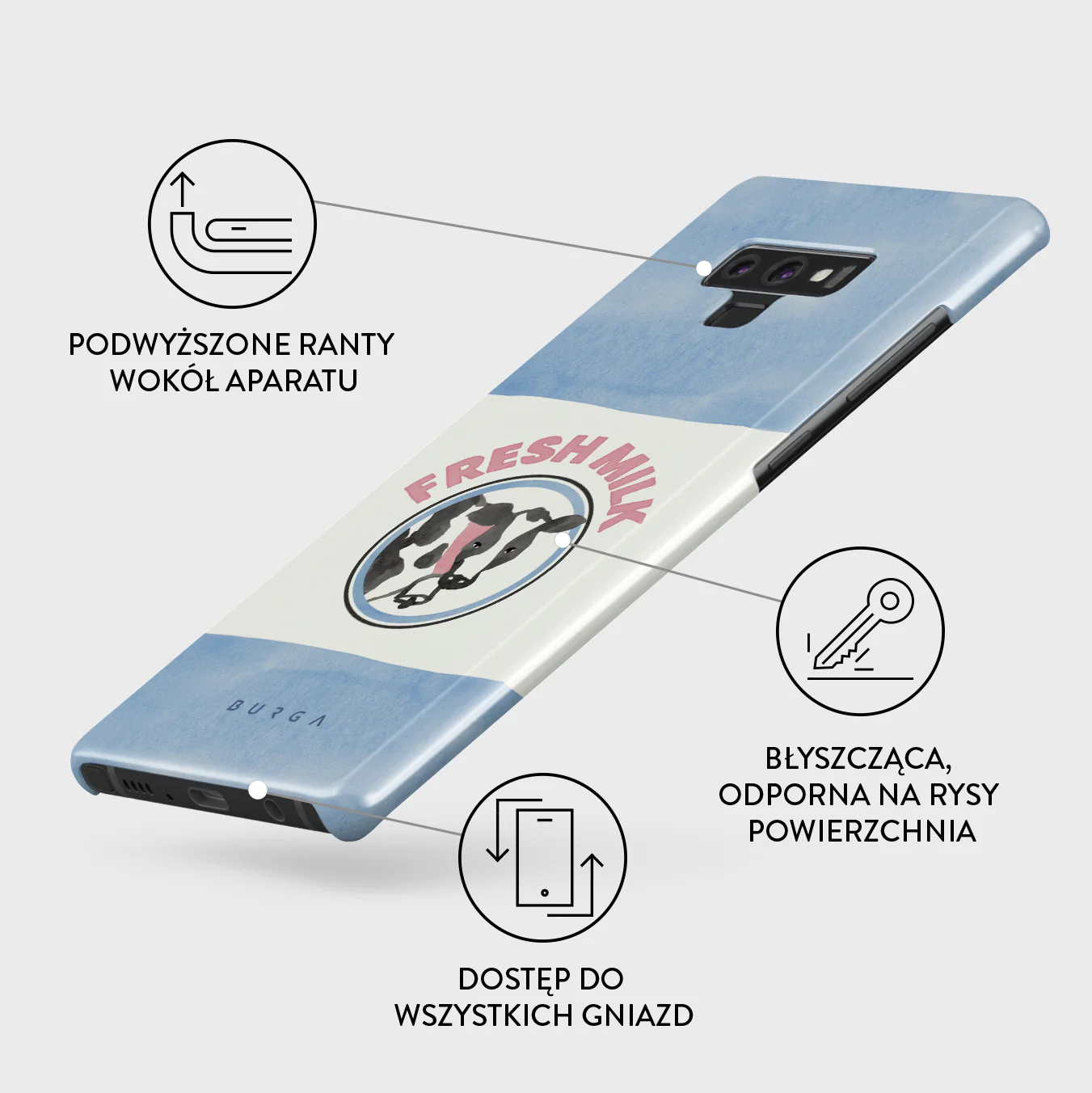 Milkshake - Samsung Galaxy Note 9 Etui - Image 3