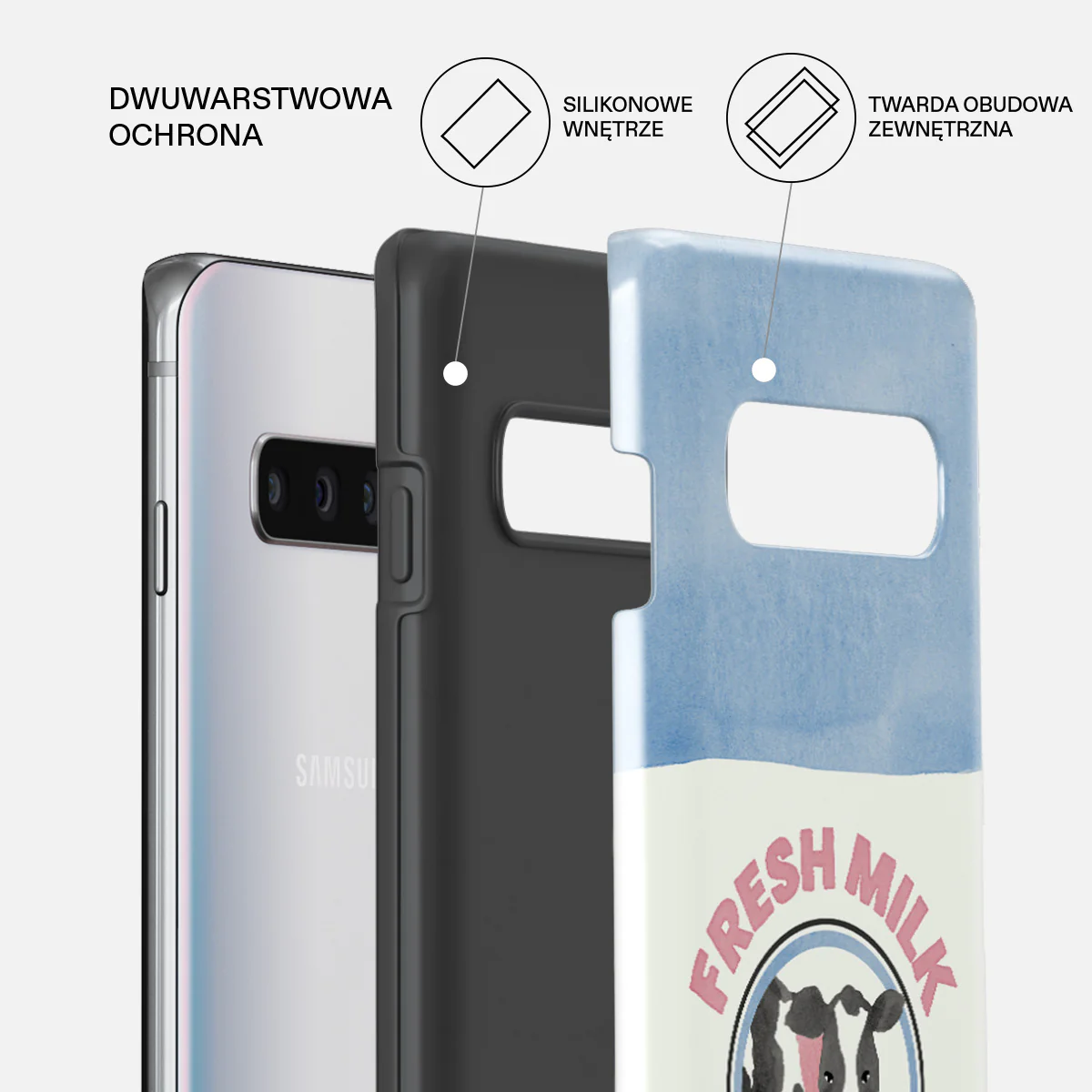 Milkshake - Samsung Galaxy S10 4G Etui - Image 2