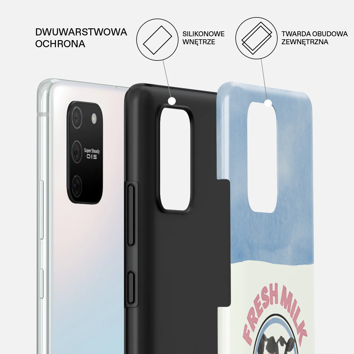 Milkshake - Samsung Galaxy S10 Lite Etui - Image 2