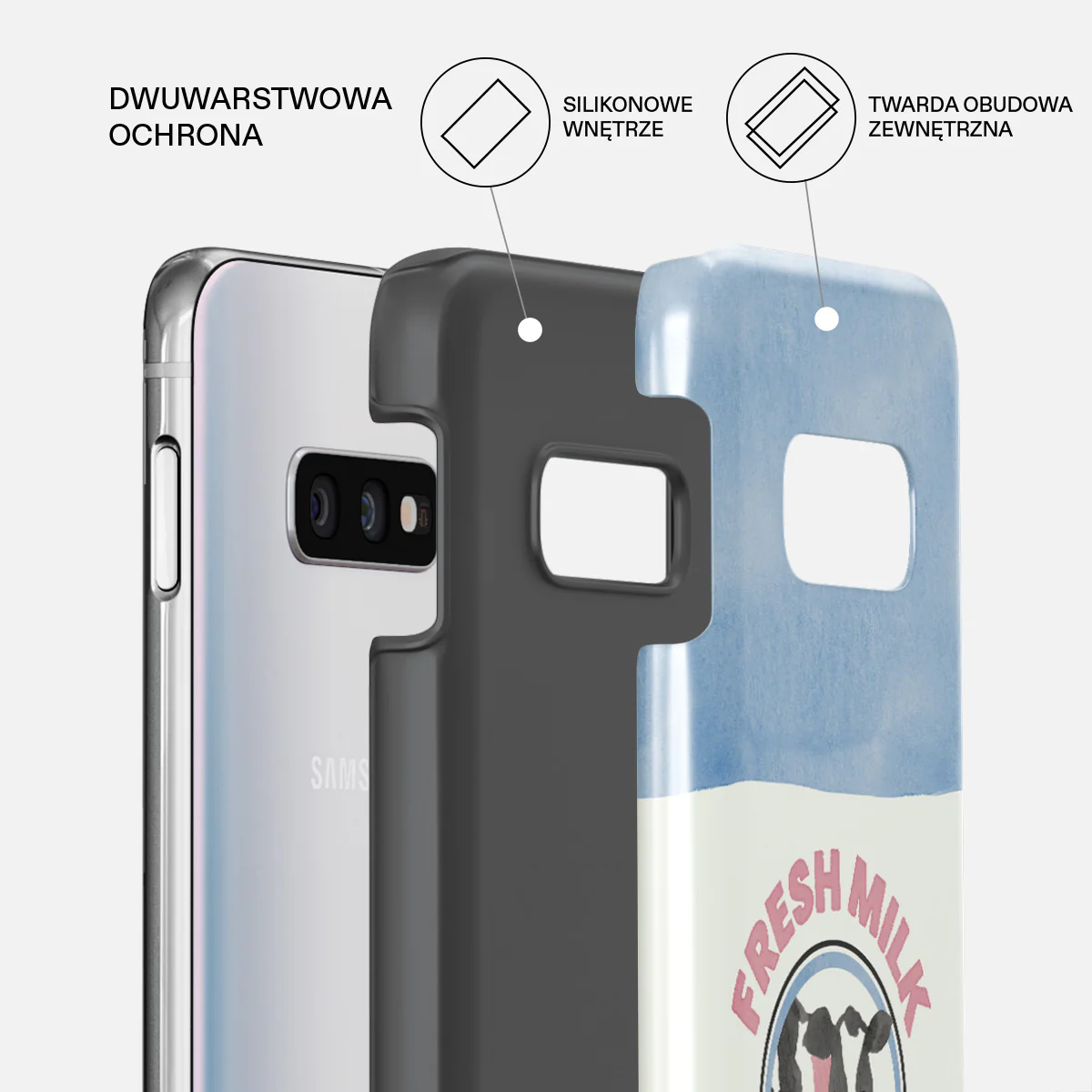 Milkshake - Samsung Galaxy S10E Etui - Image 2