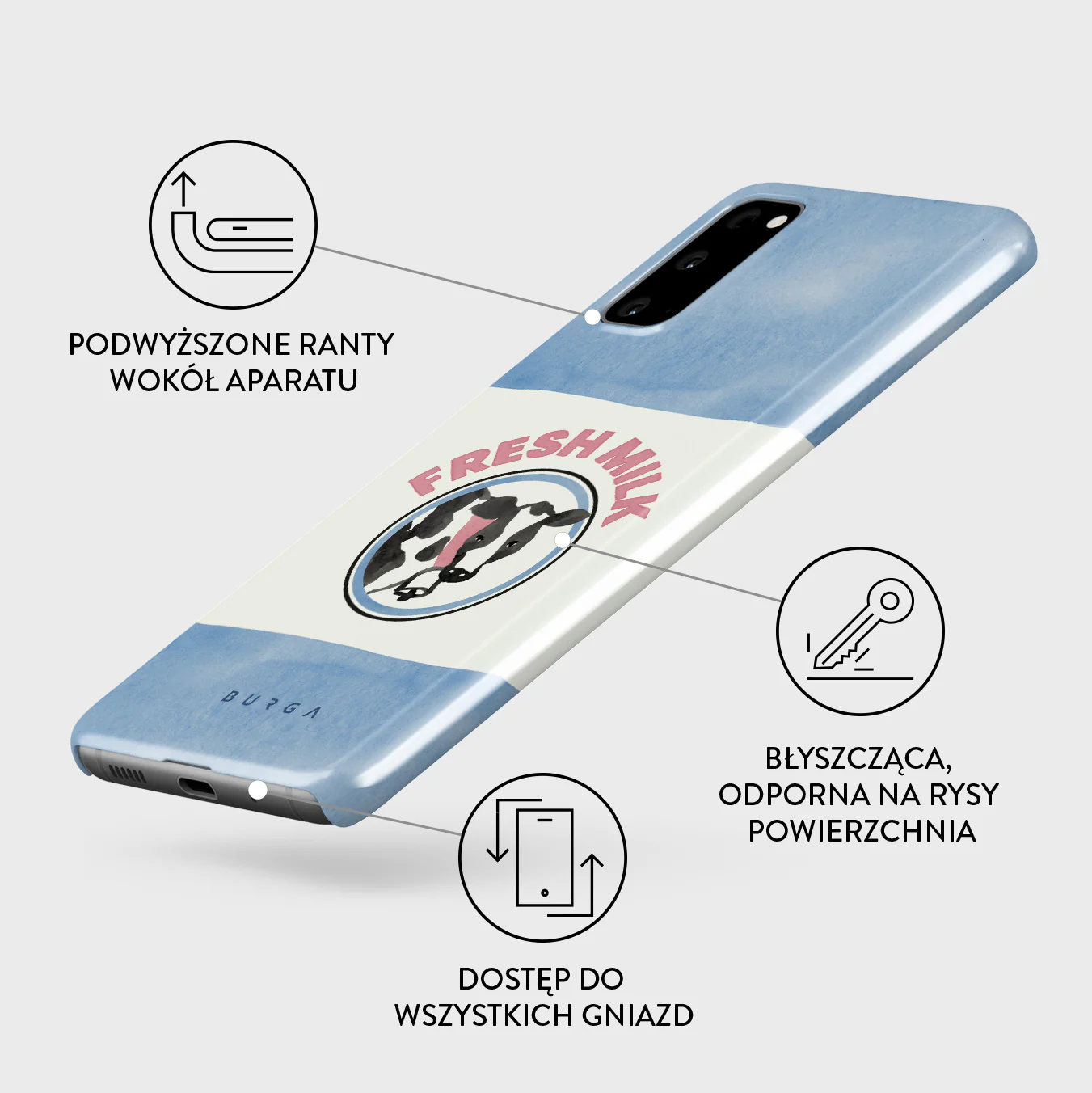 Milkshake - Samsung Galaxy S20 4G / 5G Etui - Image 3