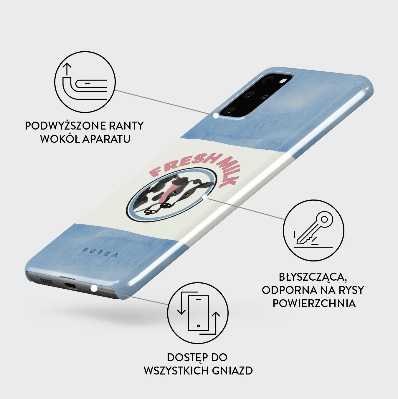 Milkshake - Samsung Galaxy S20 Plus 4G / 5G Etui - Image 3