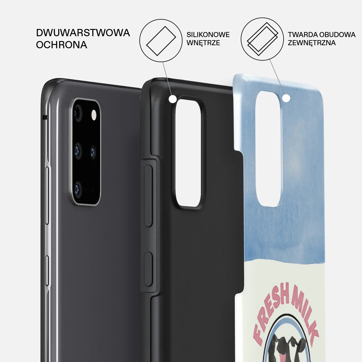 Milkshake - Samsung Galaxy S20 Plus 4G / 5G Etui - Image 6