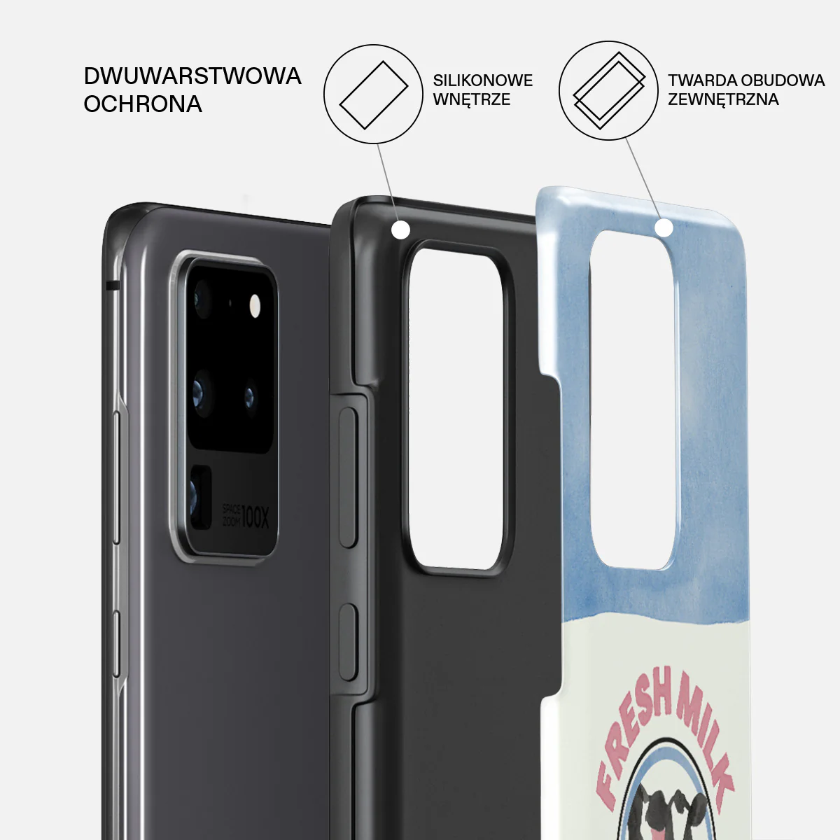 Milkshake - Samsung Galaxy S20 Ultra 4G / 5G Etui - Image 6