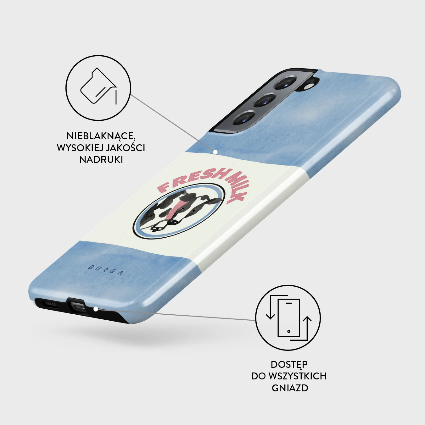 Milkshake - Samsung Galaxy S21 Etui - Image 3