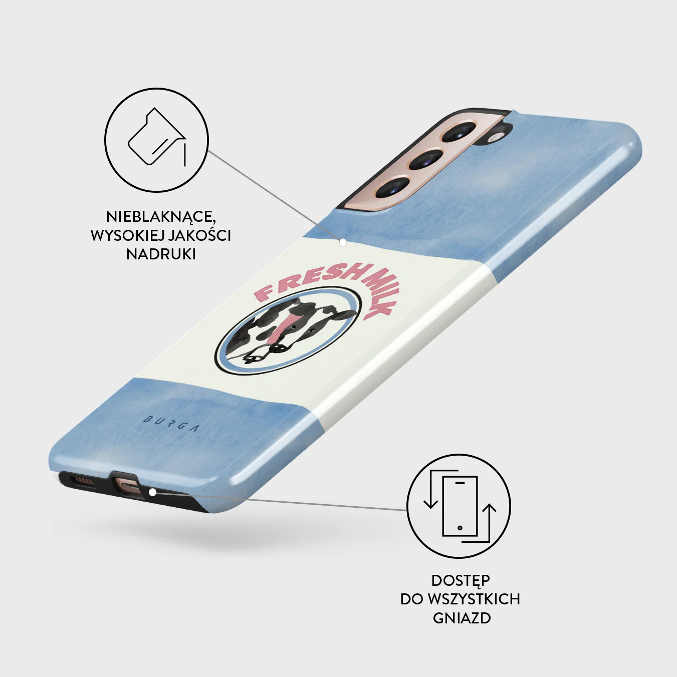 Milkshake - Samsung Galaxy S21 Plus Etui - Image 3