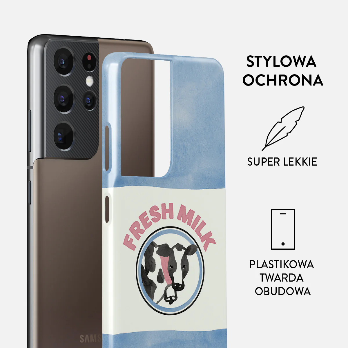 Milkshake - Samsung Galaxy S21 Ultra Etui - Image 2