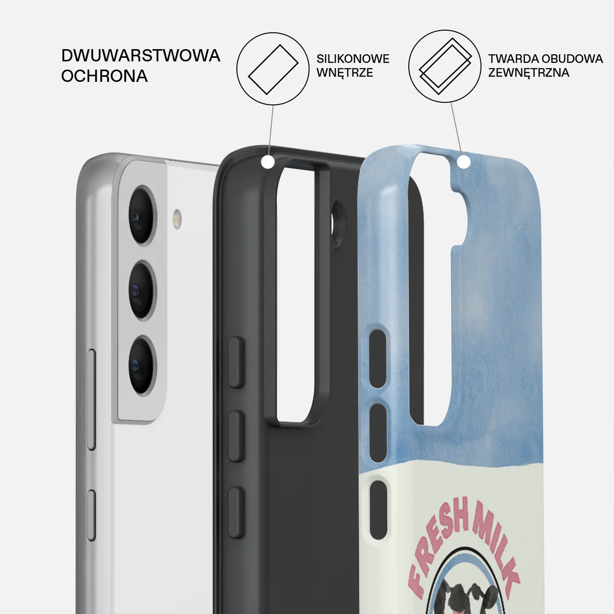 Milkshake - Samsung Galaxy S22 Etui - Image 2